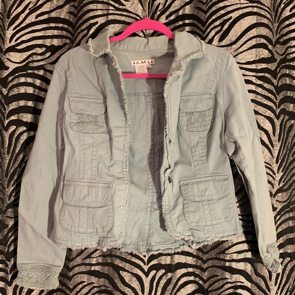 A.M.I. Light Blue Jacket
